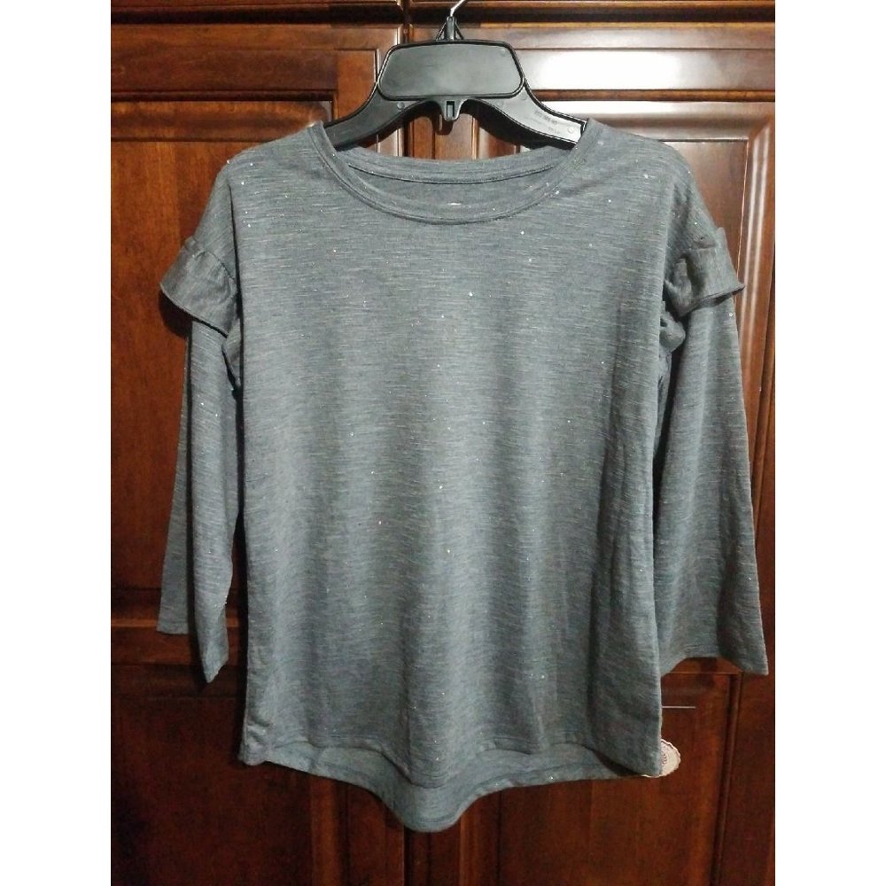 SO 3/4 Length Sleeve Shirt Girls 14
